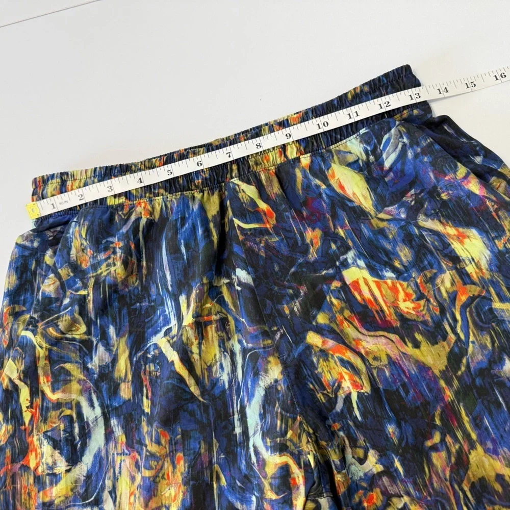 Lululemon Pace Breaker Athletica Shorts Men’s M Running Hiking Blue Multicolor
